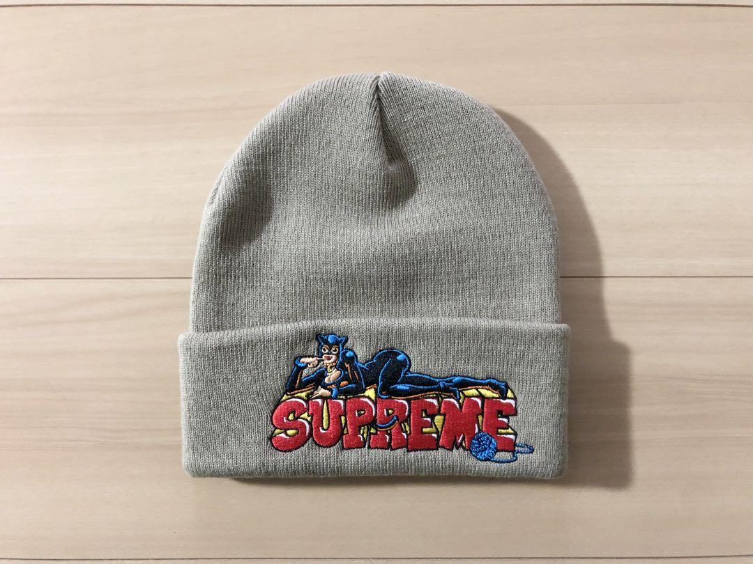 シュプリーム　Catwoman Beanie　ストーン