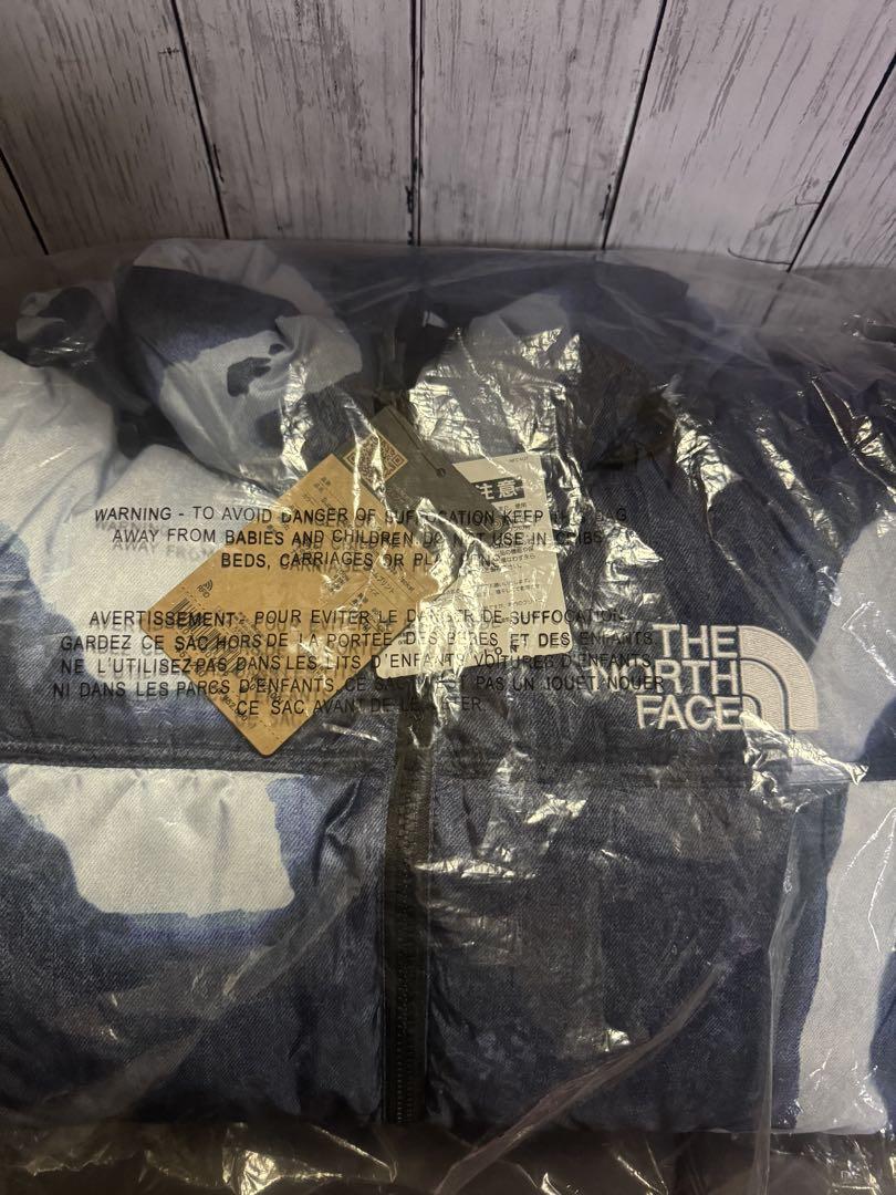 ジャケット・アウター Supreme The North Face Bleached Nuptse M