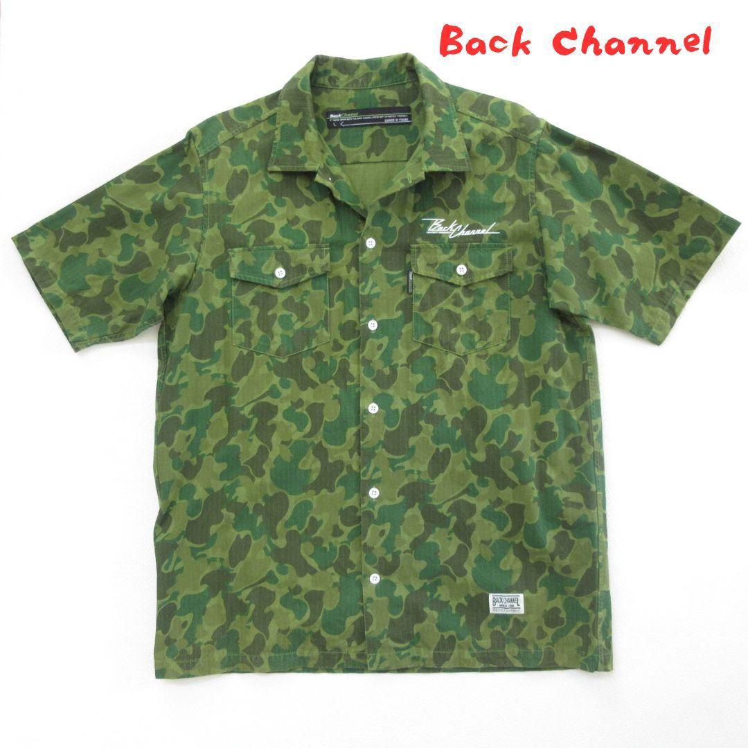Back Channel 迷彩柄 baseball Tシャツ バックチャンネル リガライザー ラグラン 70% T | BACK CHANNEL
