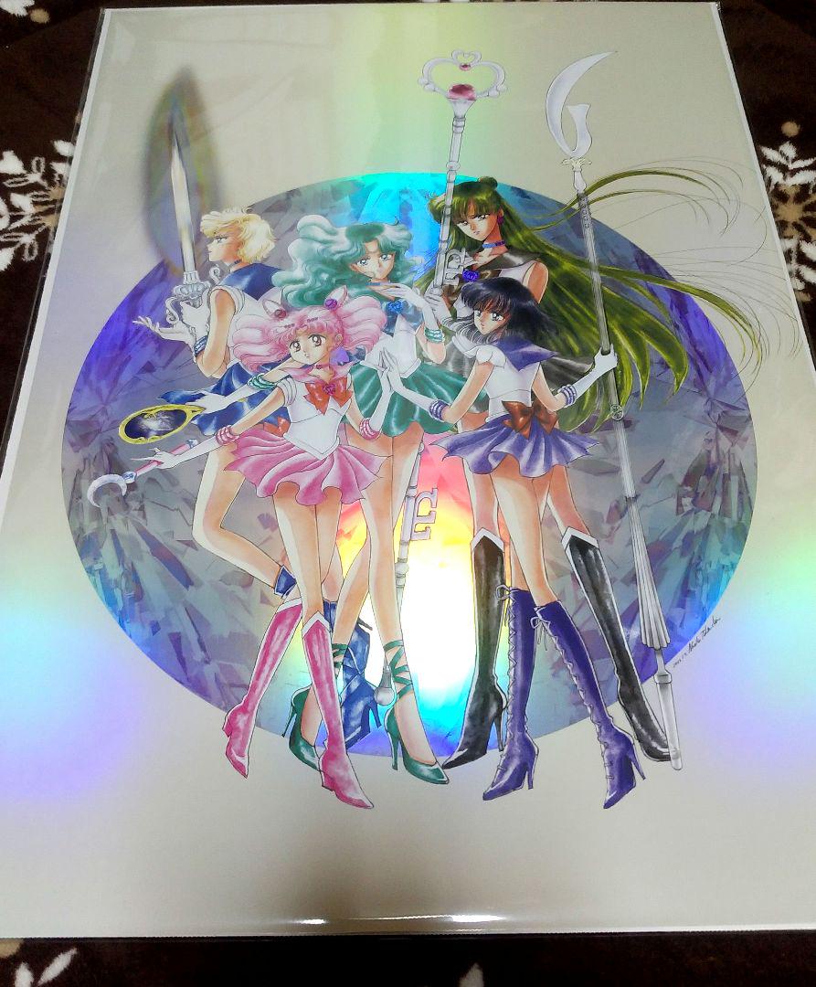 新品 セーラームーン レゾネ発売記念展 グッズ オーロラポスター セーラー戦士 セーラームーン オーロラポスター レゾネ発売記念展 - ポスター
