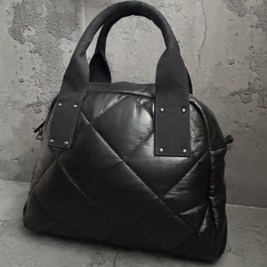 美品 HAYNI PEREMO ペレモ キルティングバッグ