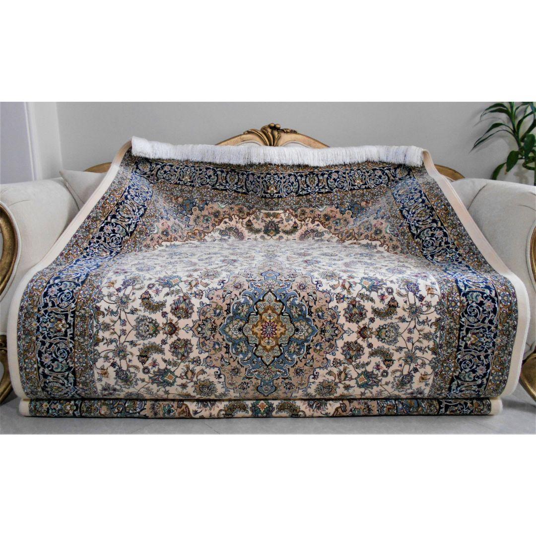 225万ノット！超高密度織 絨毯！本場 イラン産100×150cm‐200151 170万ノット！輝く、多色織絨毯！本場イラン産100×150cm‐201221（