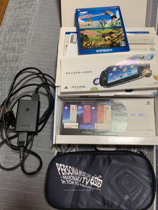 PlayStation®Vita クリスタル・ブラック 3G/Wi-Fiモデル…