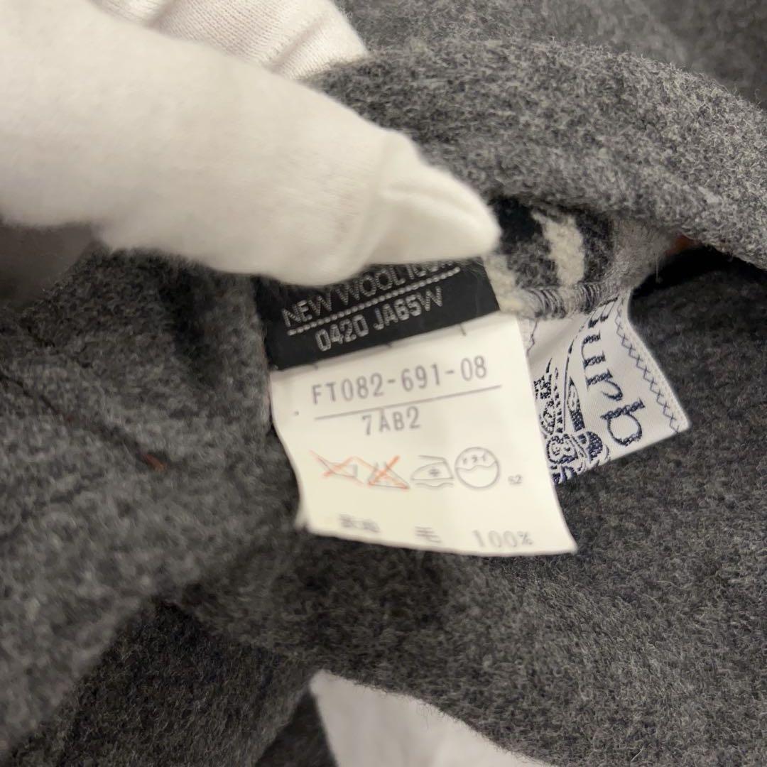 極希少極美品Burberry ウール100%ロングコート ベルト付き
