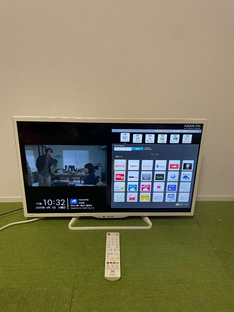 シャープ 液晶テレビ 32V型 AQUOS LC-32W35 ハイビジョン - メルカリ