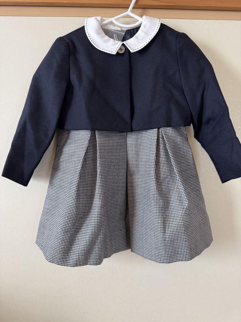 【新品未使用タグ付き】familiar ボレロ ワンピースセット