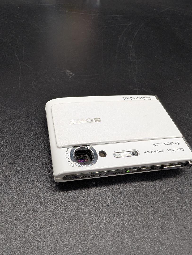動作確認済み】SONY DSC-T70 ホワイト コンデジ - メルカリ