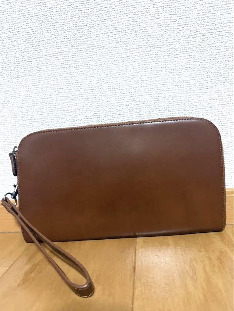 GLOBAL WORK グローバルワーク クラッチバッグ ブラウン
