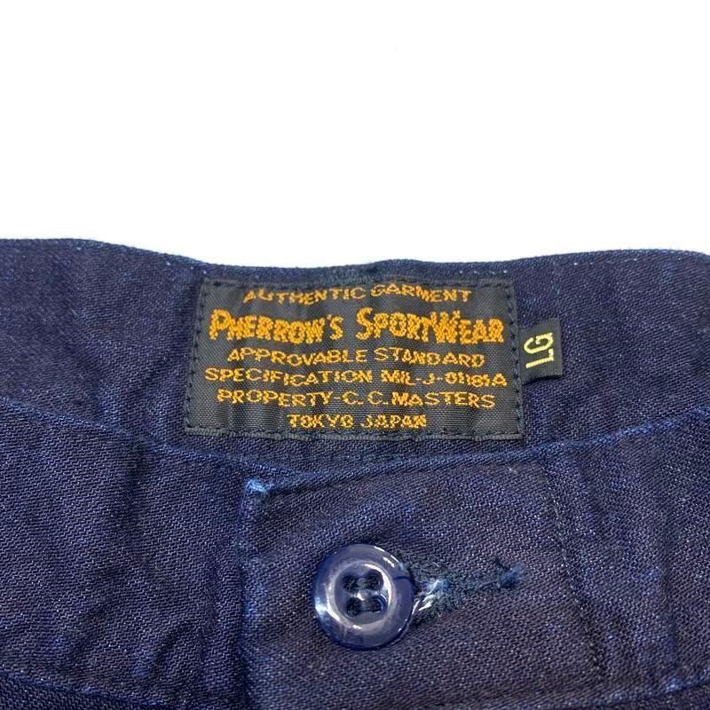 新品未使用 25SS Pherrow's フェローズ デニム ショートパンツ L