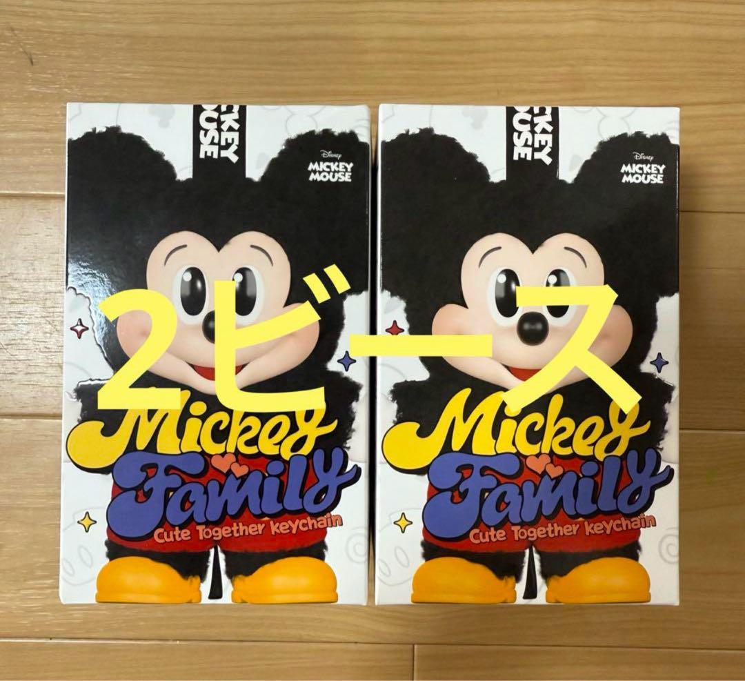【新品】POPMART ディズニー　ぬいぐるみキーチェー x2