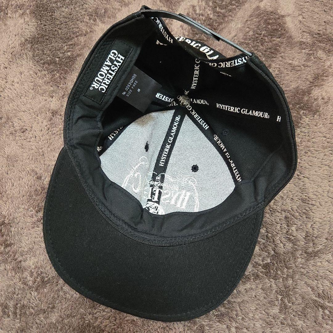 正規品　新品　HYSTERIC GLAMOUR ブラック キャップ フリーサイズ HYSTERIC GLAMOUR ブラックキャップ フリーサイズ - メルカリ