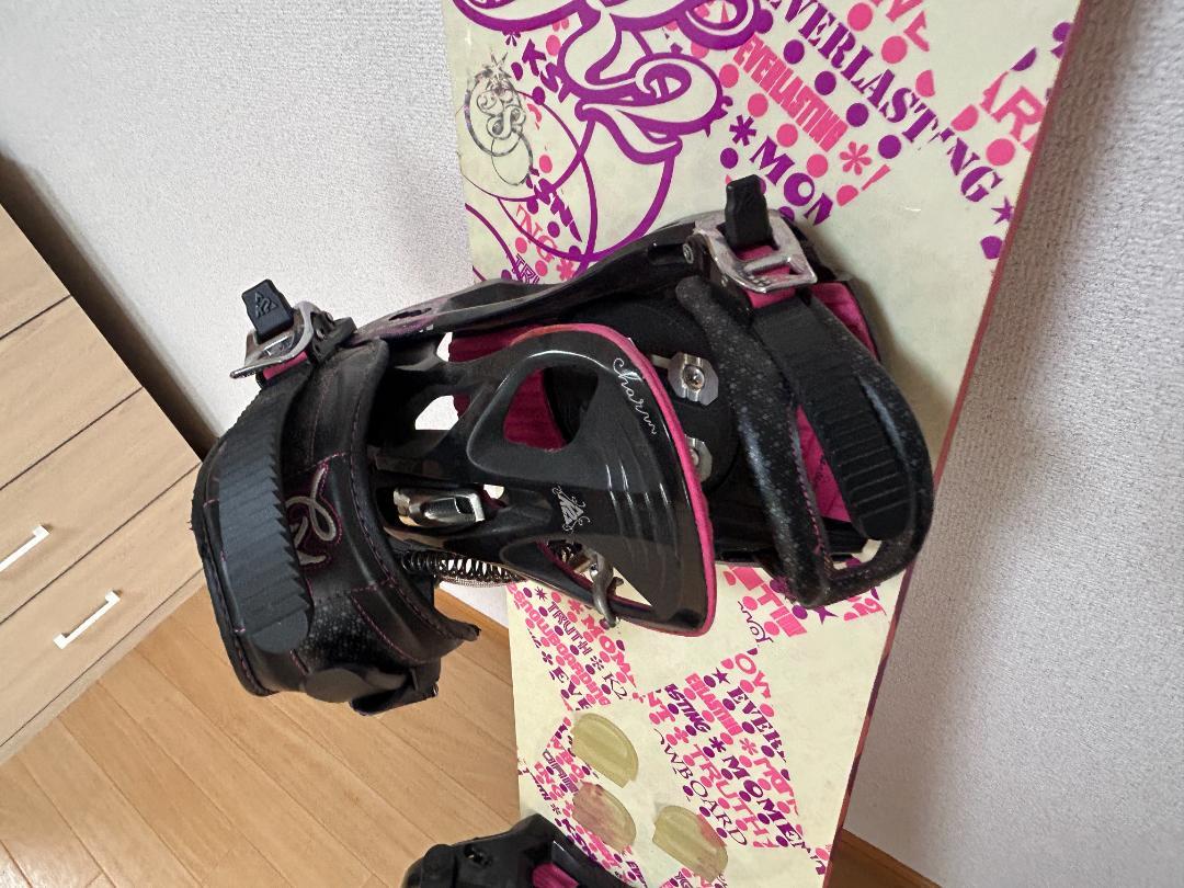 K2 スノーボードセット（ビンディング付き・140cm）