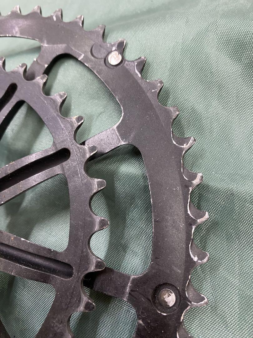 キャノンデールcannondale si クランク用チェーンリング52-36t