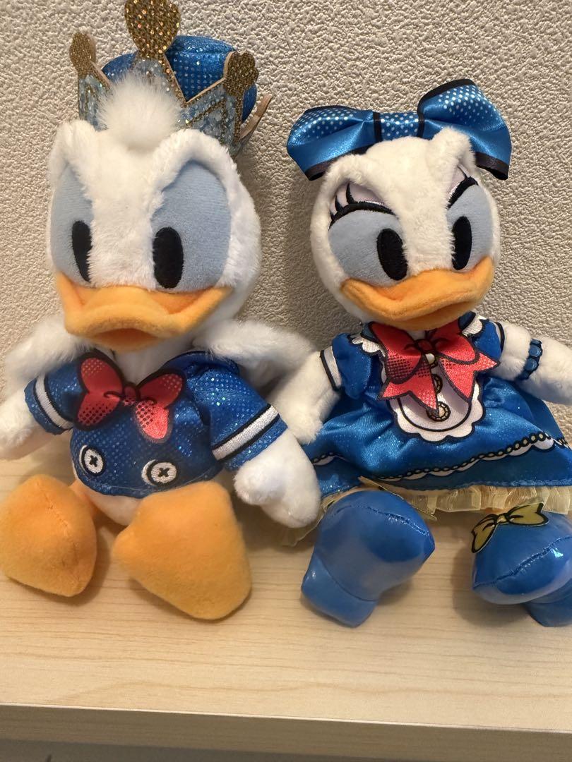 【新品】ドナルドのクワッキー・ダック！ダック！ダックシティ！ぬいぐるみバッジ