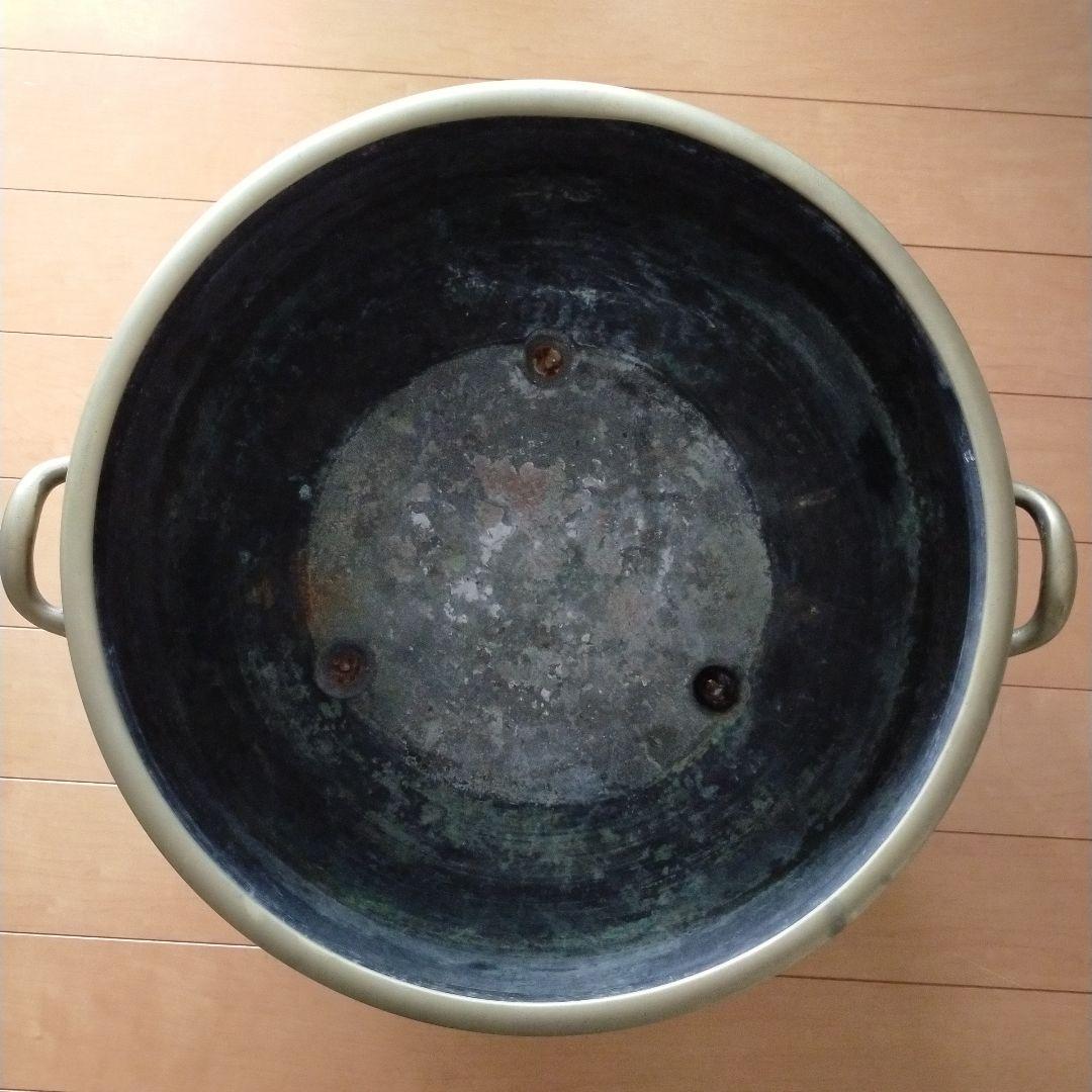 真鍮 火鉢 アンティーク レトロ