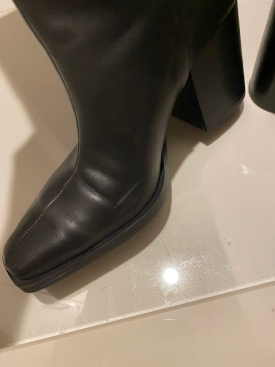 大特価お得 年末まで大幅値下げ 2020年SLY SQUARE TOE KNEE ブーツ xHW2f-m63092080001 新品お買い得
