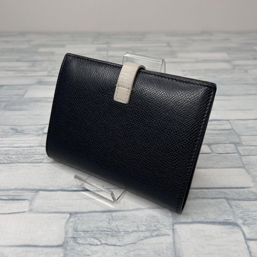 50 CELINE セリーヌ ストラップウォレットラージ 二つ折り財布