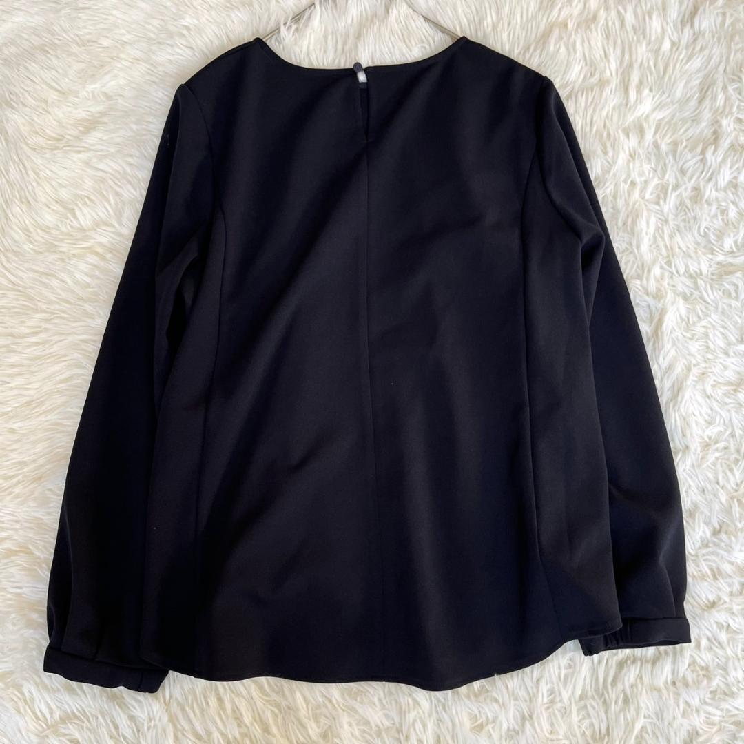 美品 GLOBAL WORK フォーマル セットアップ ストレッチ ブラック L