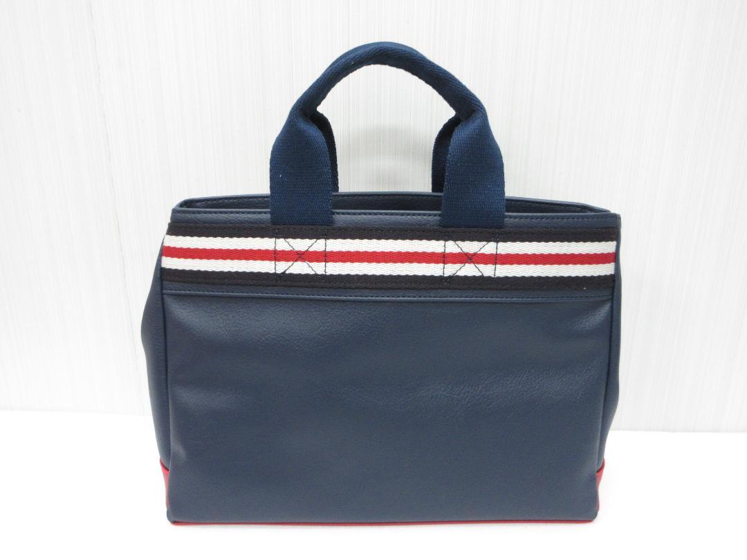 10/ 未使用 CASTELBAJAC カステルバジャック トート ネイビー a