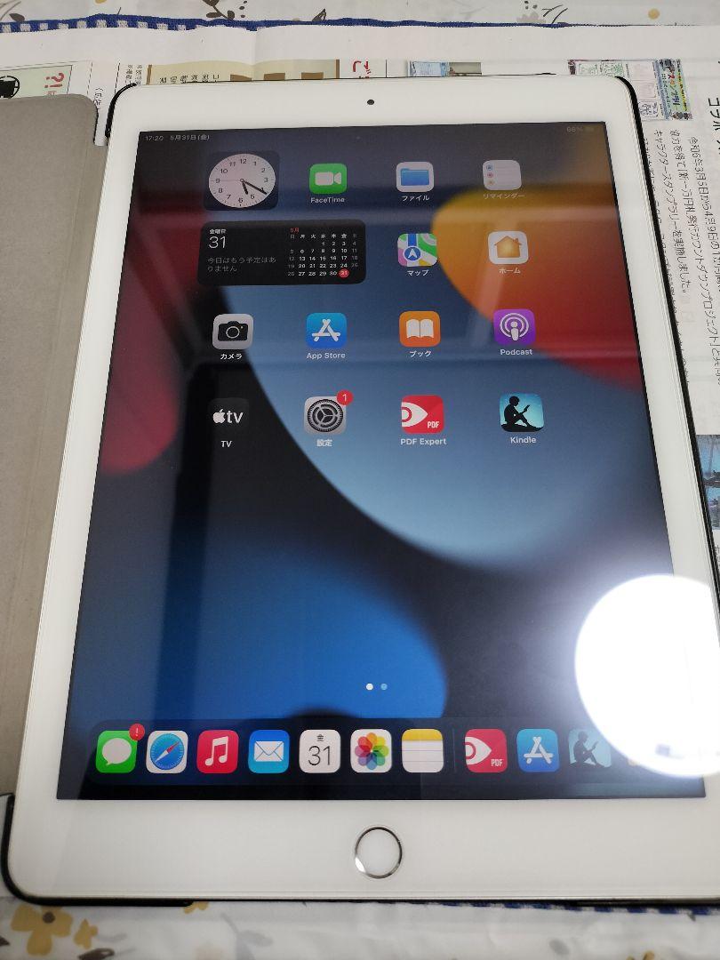 9322美品 電池最良好 希少iOS iPadAir2 第2世代 16GB au iPad本体