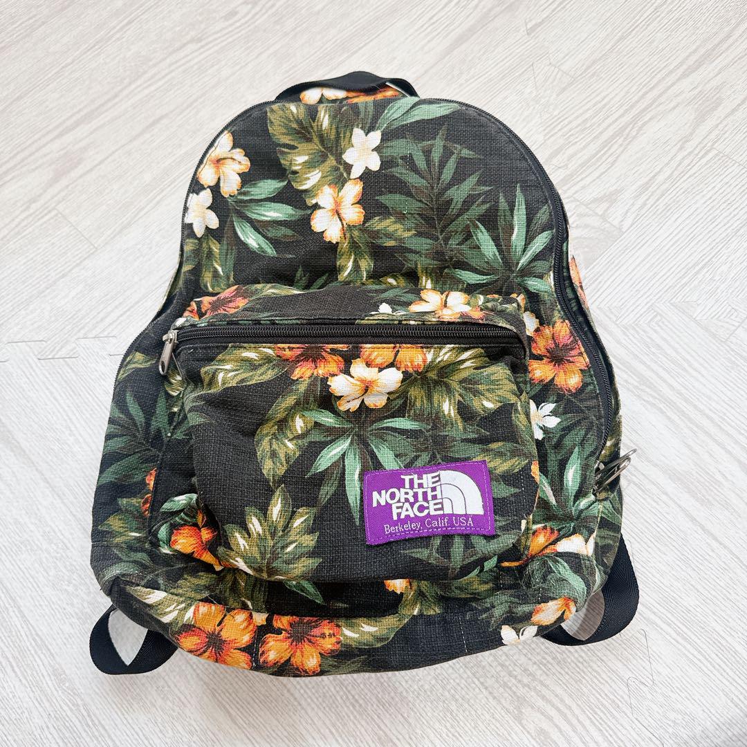 【希少品】ノースフェイス　コラボタグ　ボタニカルリュック
