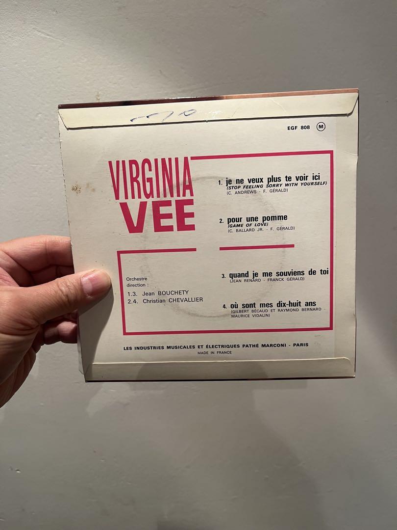 Virginia Vee 7インチレコード　2枚セット　muro レアグルーヴ