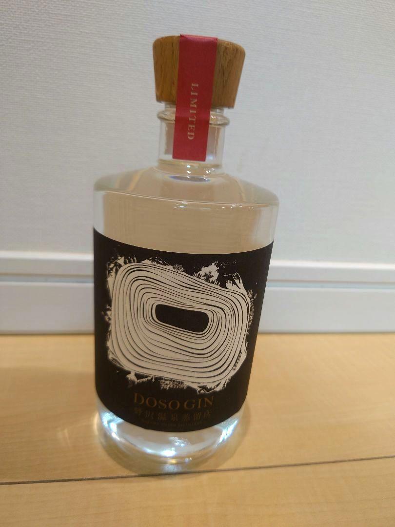 値下げ！野沢温泉蒸留所 DOSO GIN アルコール分45% 500㎖　限定販売