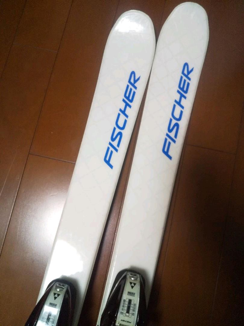 ツインチップ☆】141cm FISCHERスキーセット♪ 送料無料！