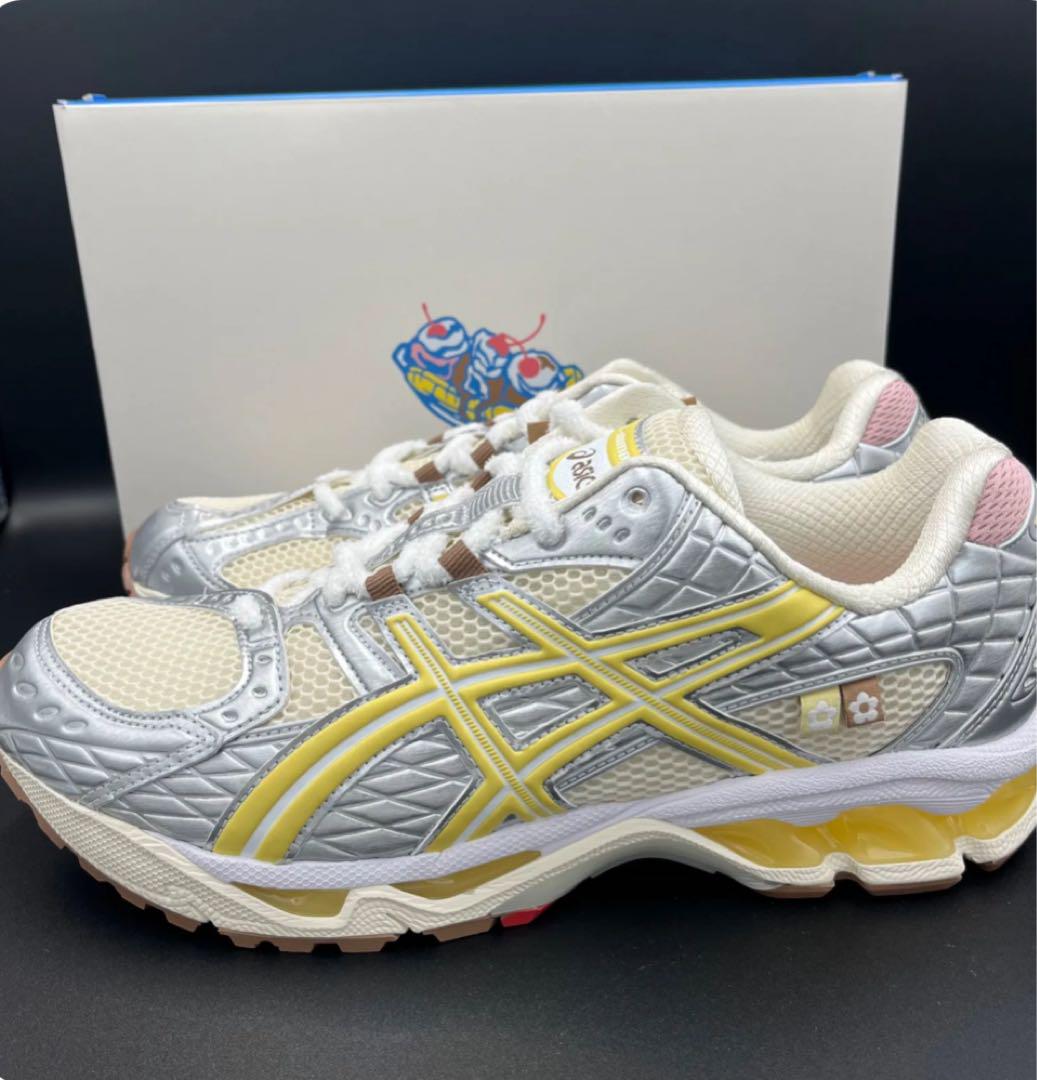 ASICS Vandy the Pink スニーカー シルバー/イエロー