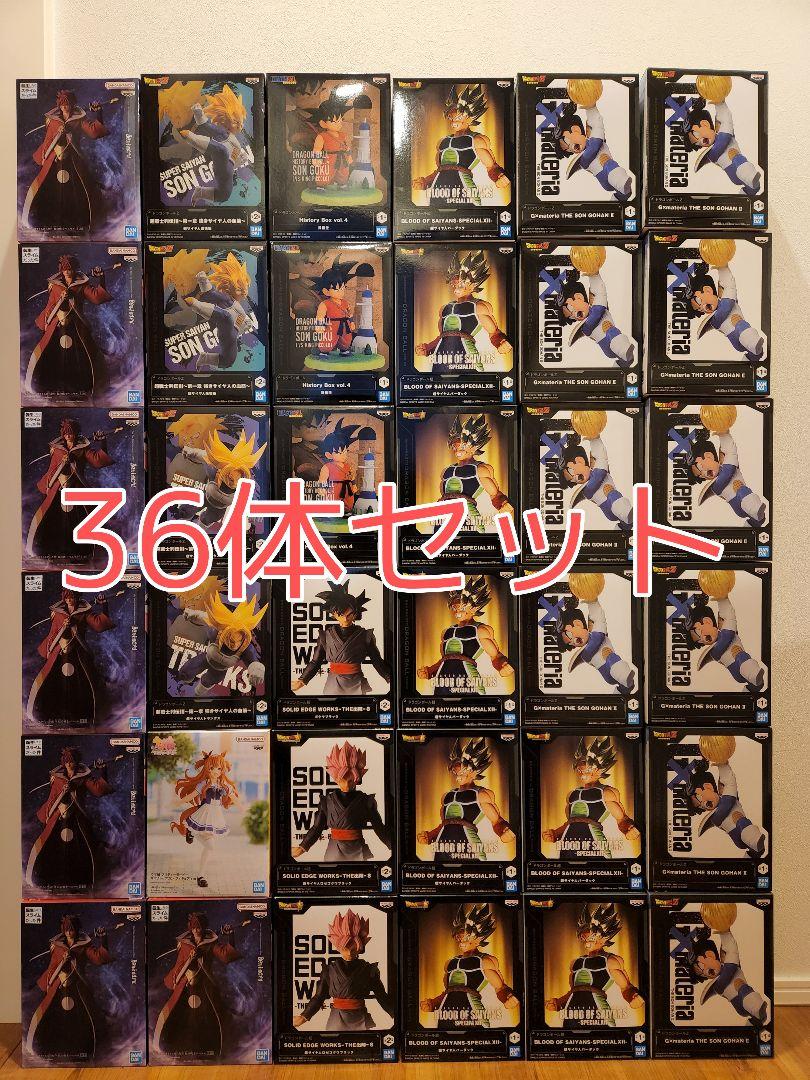 36体セット】ジャンプ ドラゴンボール 転スラ ウマ娘 フィギュア① eva