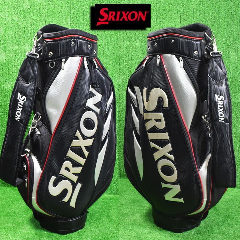 SRIXON スリクソン ゴルフ キャディバッグ9型 ブラック