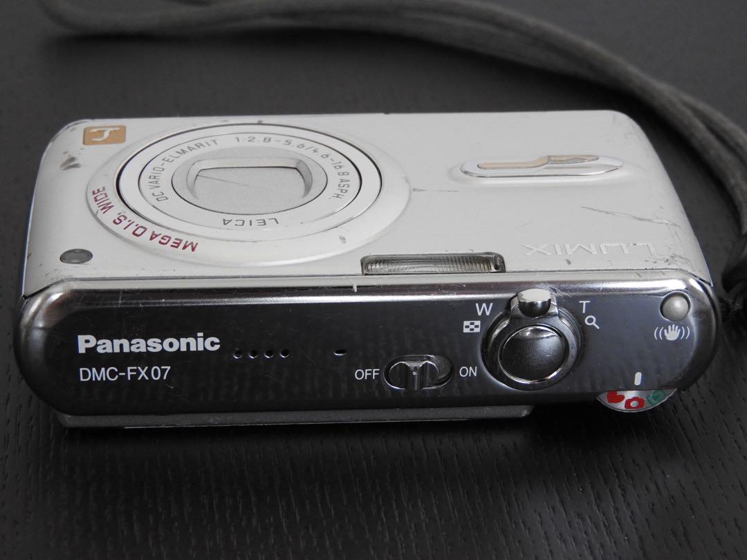 Panasonic LUMIX DMC-FX07 オールドデジカメCCDコンデジ