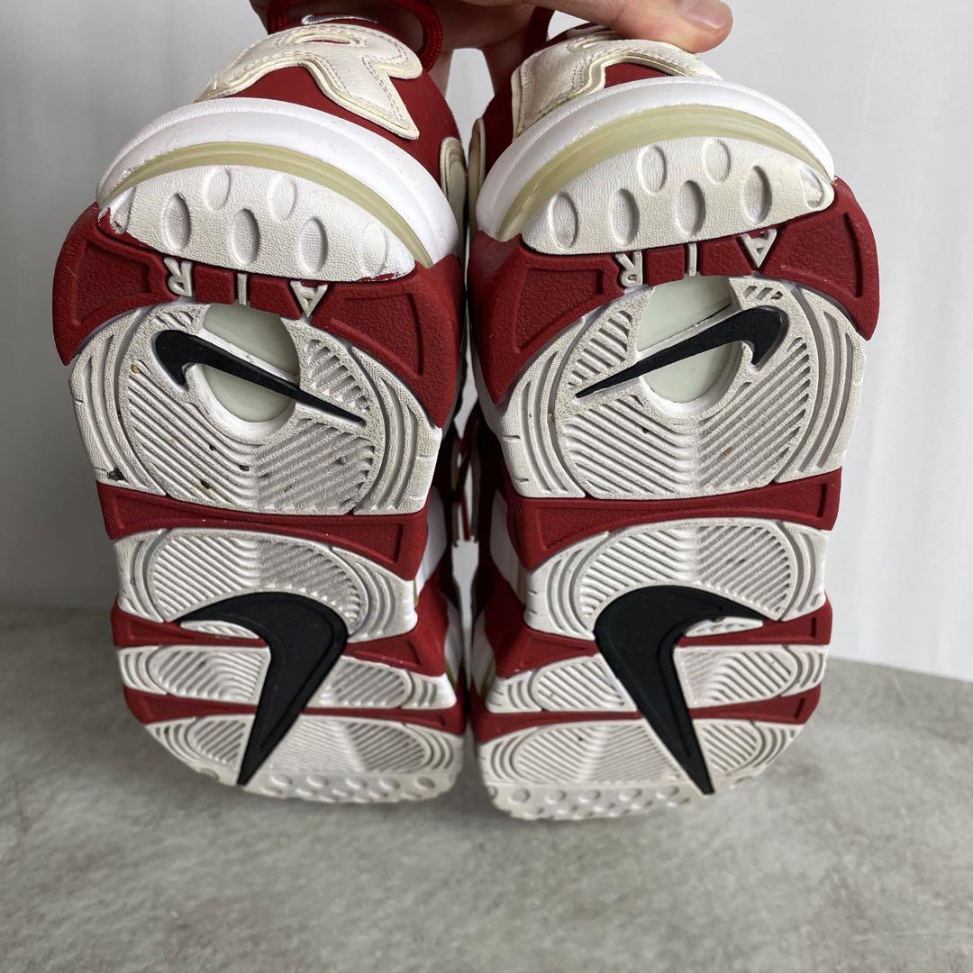 SUPREME NIKE AIR MORE UPTEMPO 27cm RED
