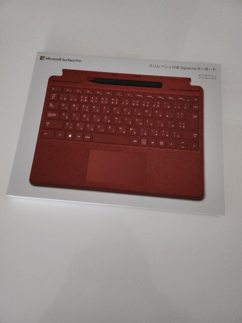 Microsoft Surface Pro Signatureキーボード レッド - メルカリ
