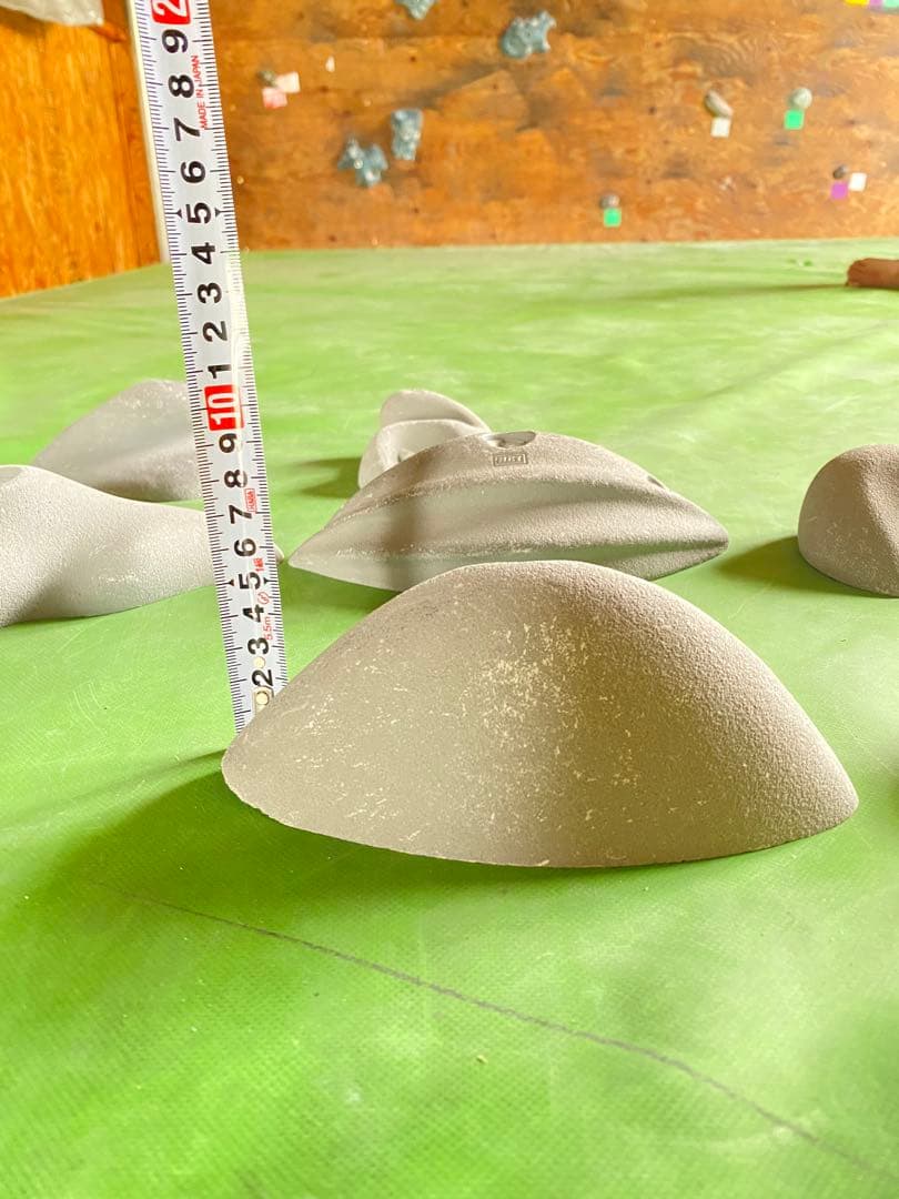 クライミングホールド 8個セット グレーやや傷や汚れあり HRDEVELOPMENT_JP