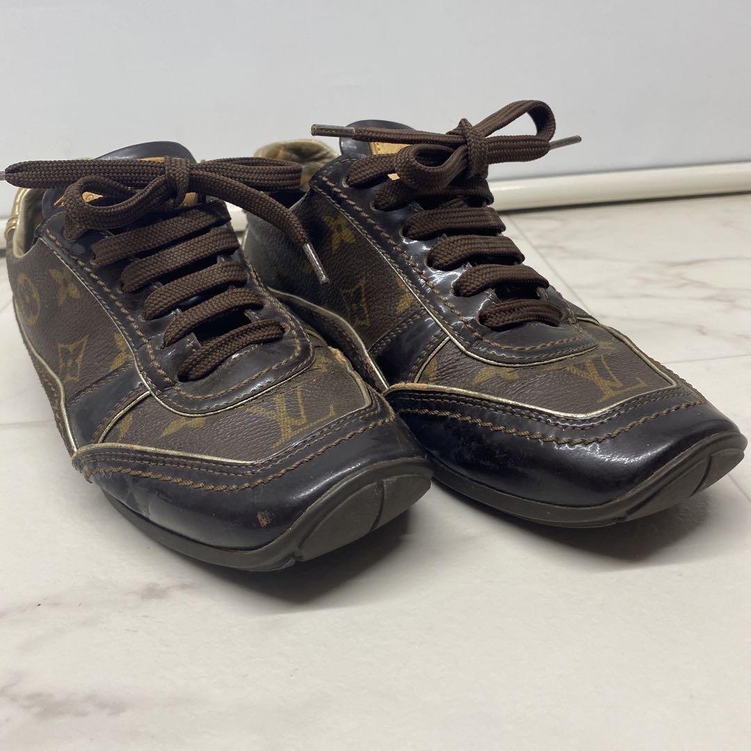 F*r様 Louis Vuitton スニーカー ブラウン ゴールド　モノグラム