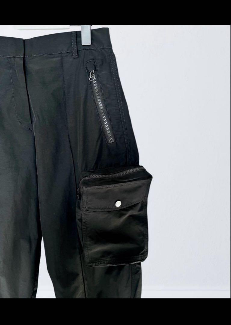 ステラマッカートニー 黒 カーゴパンツ 38 定価14万 2023 - メルカリ