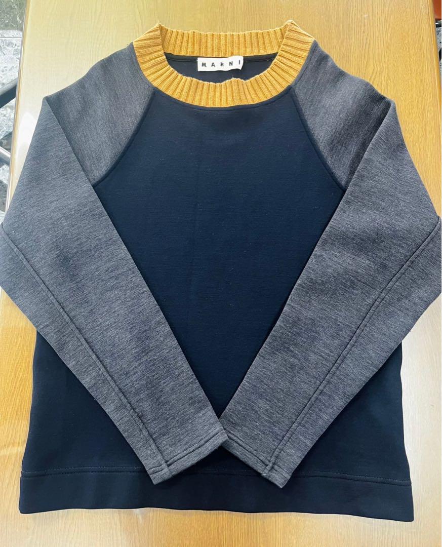 【特別送料無料！】 MARNI マルニ スウェット カラーブロック ニット トップス