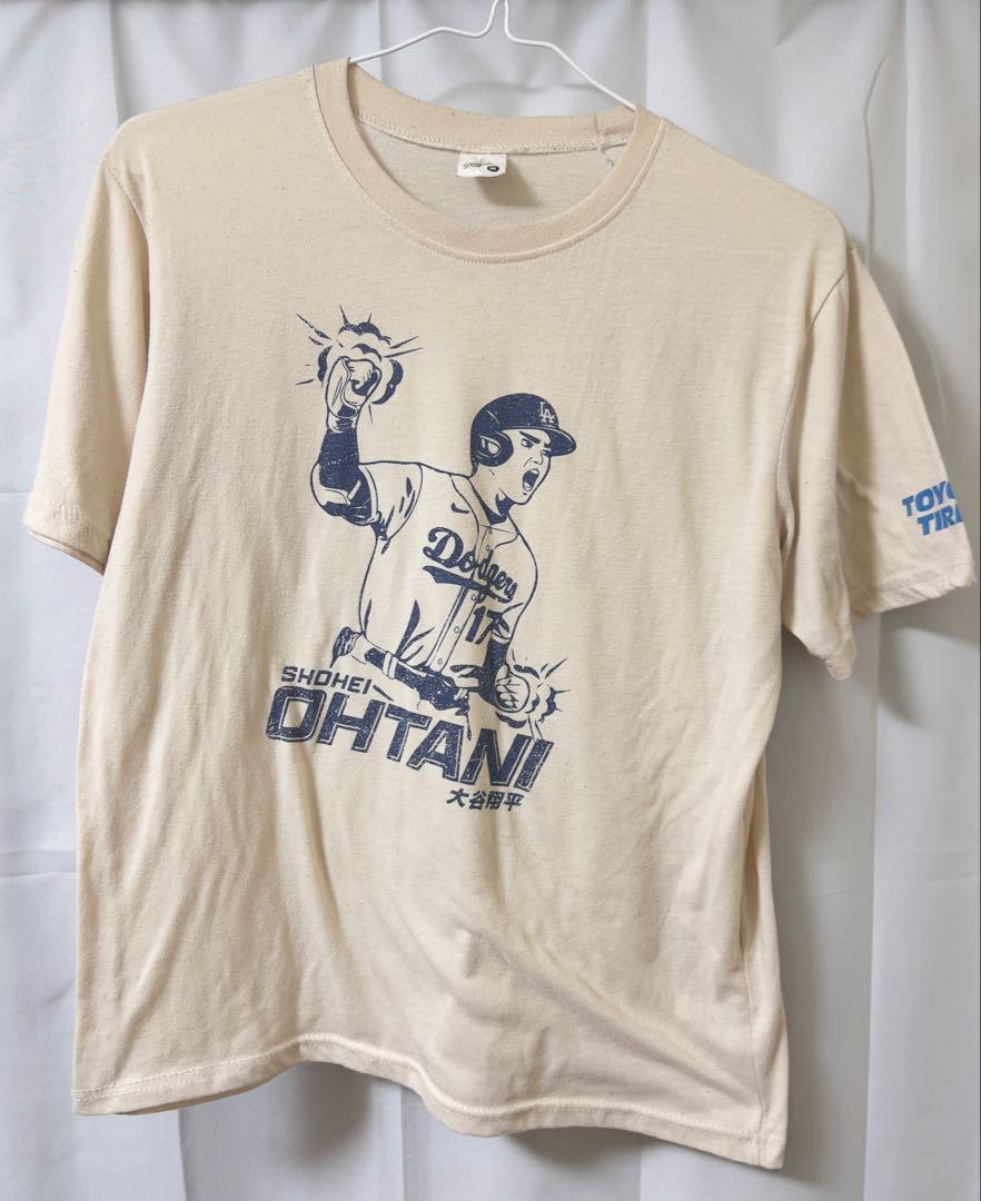 大谷翔平 Tシャツ Mサイズ / Toyo Tires 大谷翔平】 Toyo tire コラボTシャツ ドジャースタジアム限定