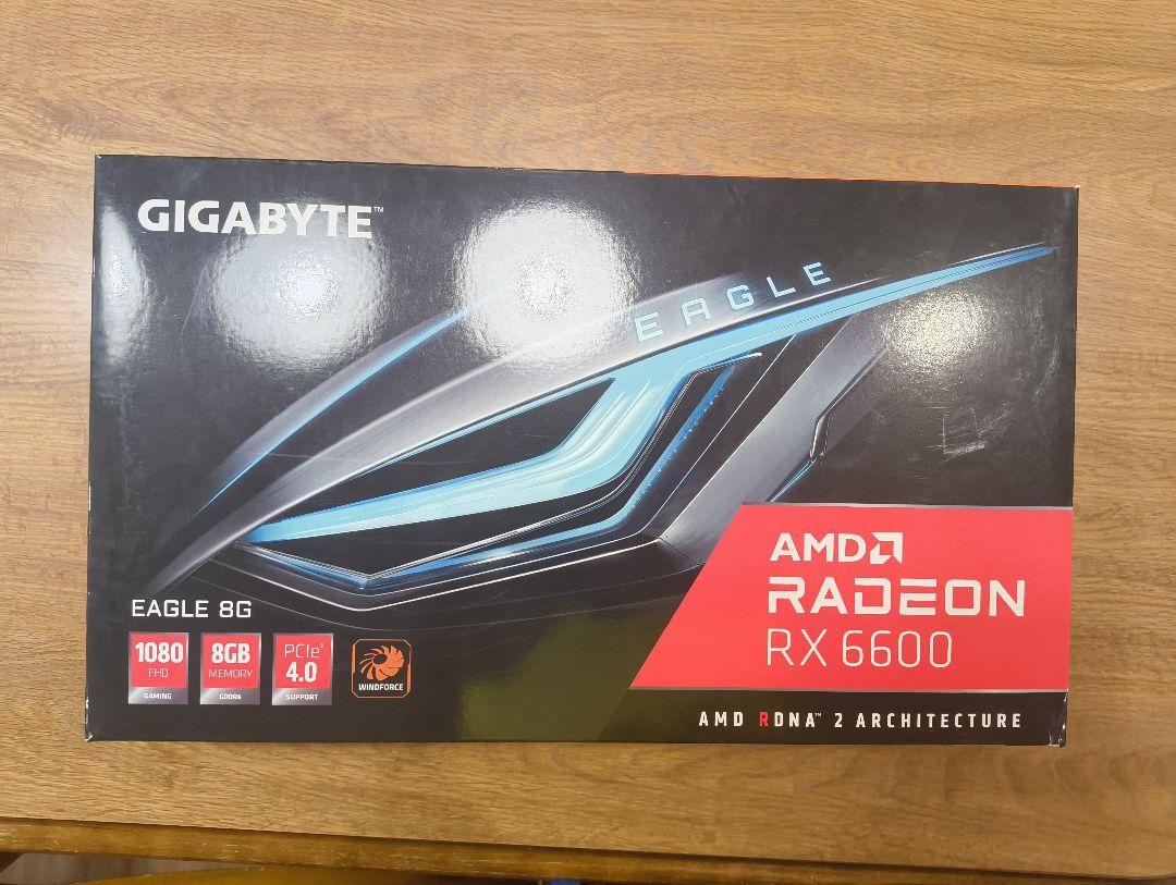グラフィックボード・グラボ・ビデオカード Gigabyte Radeon RX 6600