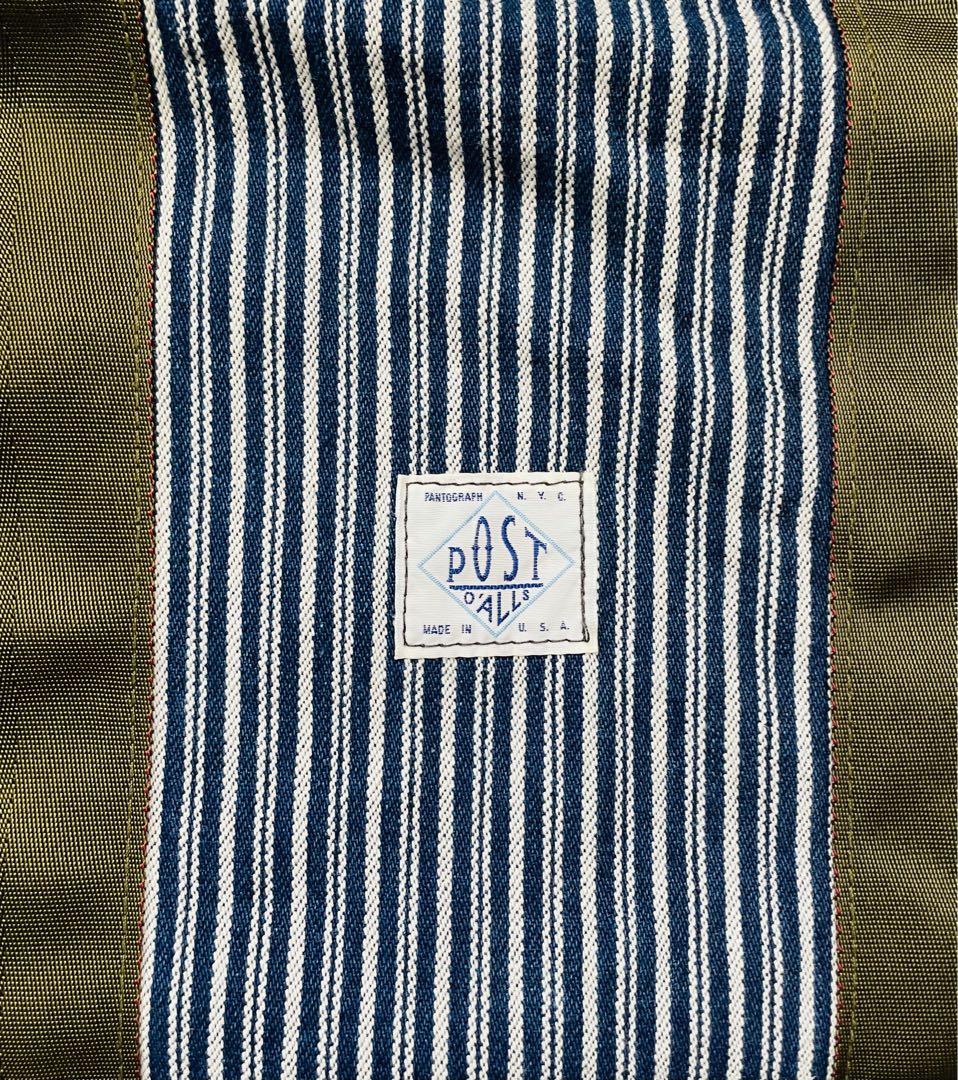 希少 USA製 ポストオーバーオールズ post overalls トートバッグ