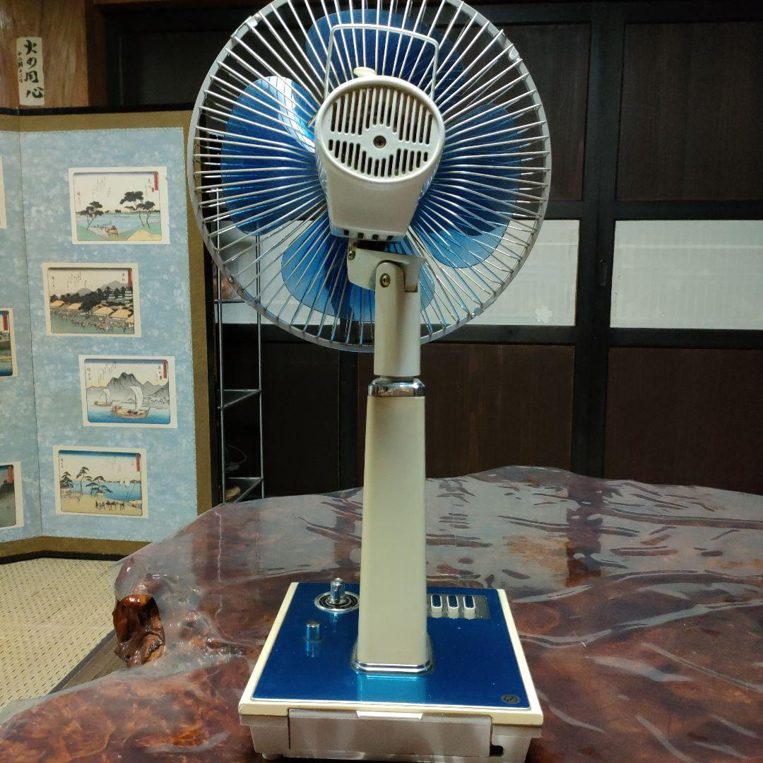 TOSHIBA H-30AJ 青い扇風機 東芝 レトロ扇風機 - メルカリ