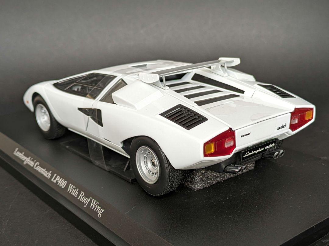 kyosho 1/18 カウンタック LP400 Roof Wing ホワイト