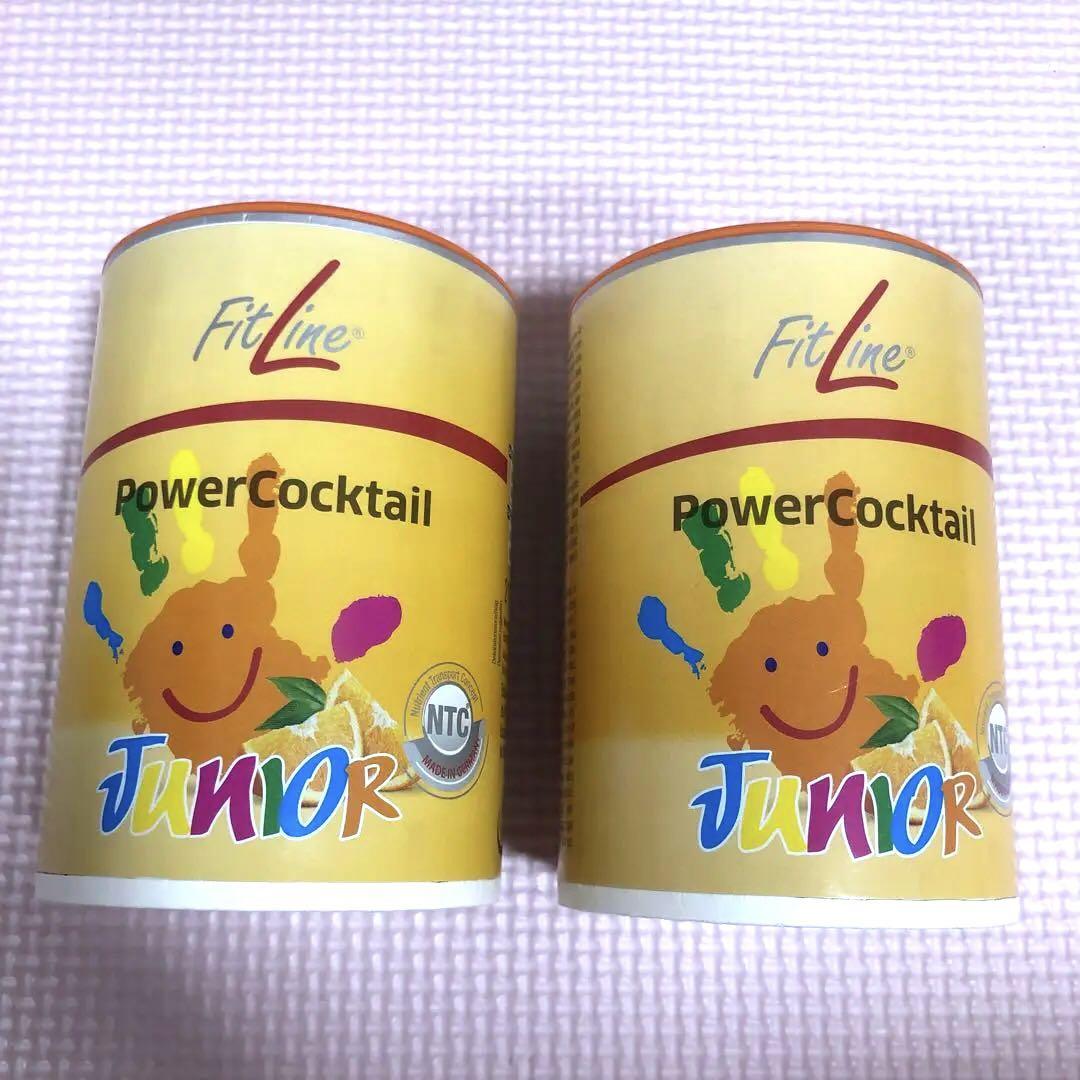 ピーエムFitLine powerCocktail Junior 210g 2缶