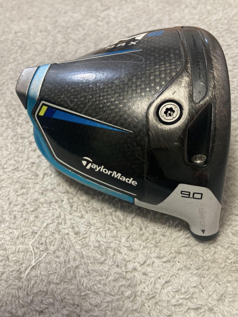 SIM2 MAX 9.0° ドライバー ヘッドのみ 1W テーラーメイド