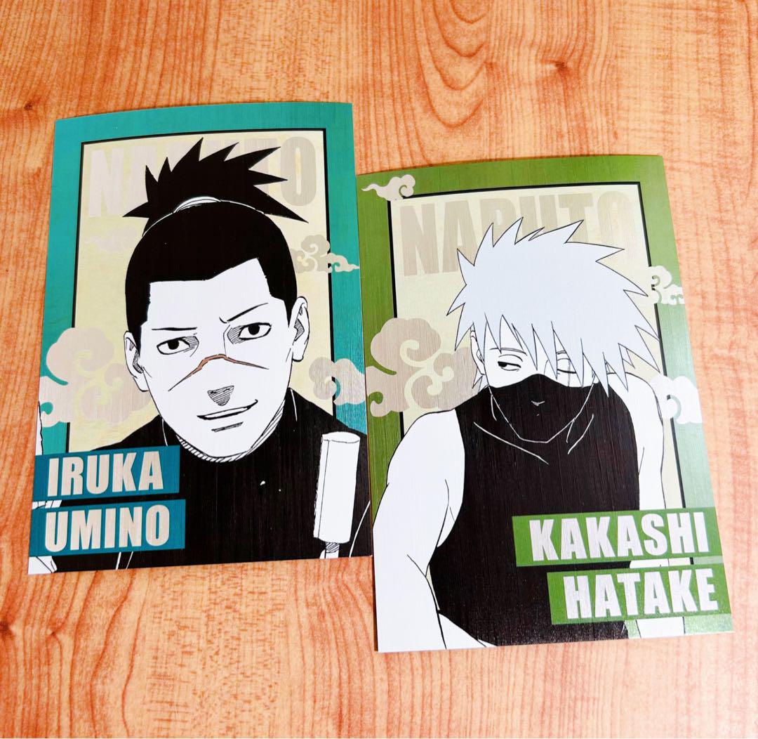 NARUTO 原作 ポストカードコレクション はたけカカシ うみの