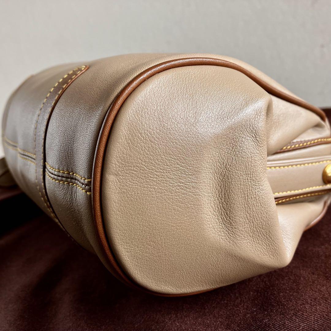 Celine Vintage Leather Shoulder Bag セリーヌ