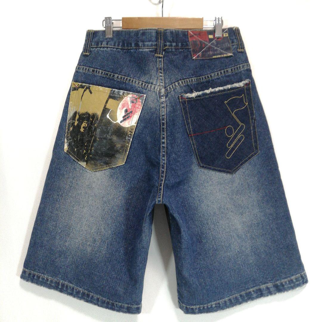 ARME デニムハーフパンツ ショートパンツ デニムパンツ バギー ジーパン