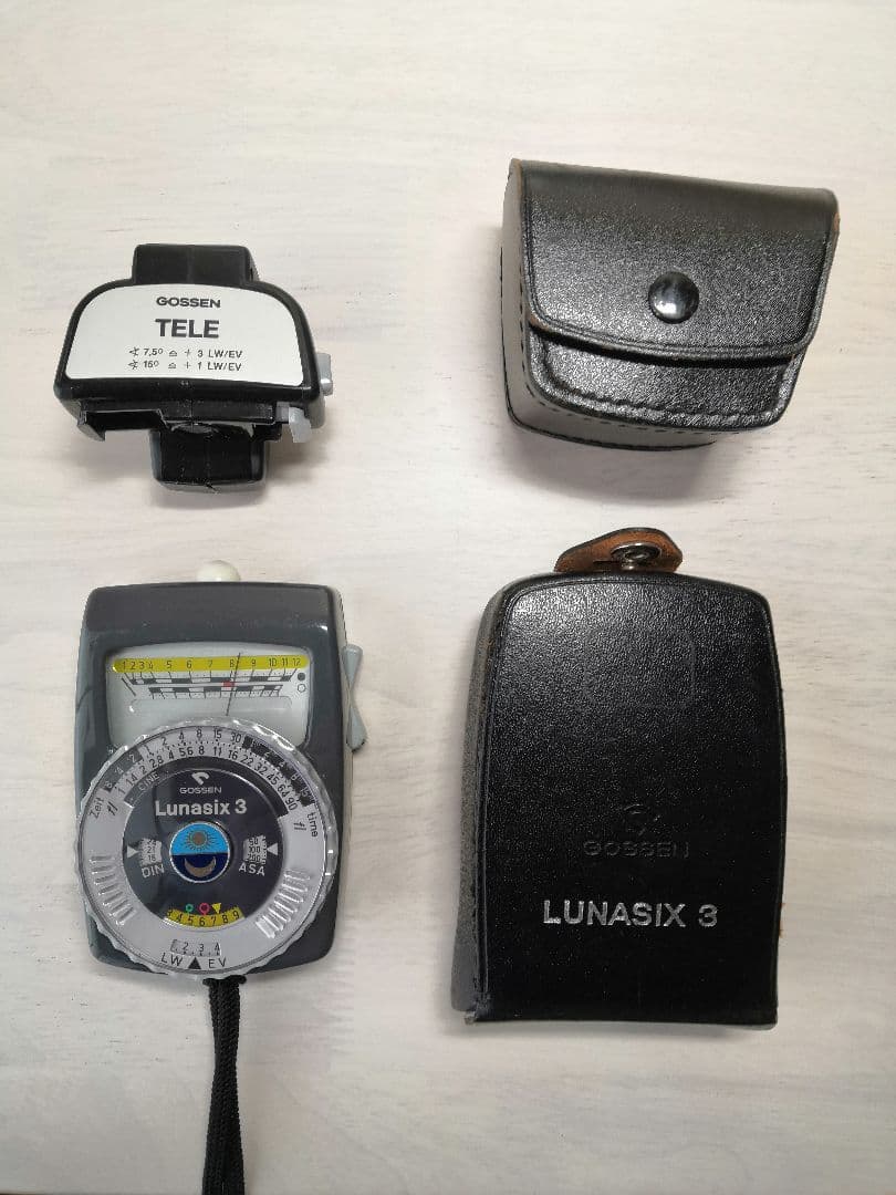 露出計 GOSSEN LUNASIX 3 +スポット測光用アタッチメント - メルカリ 露出計 GOSSEN LUNASIX 3 +スポット測光用アタッチメント - メルカリ