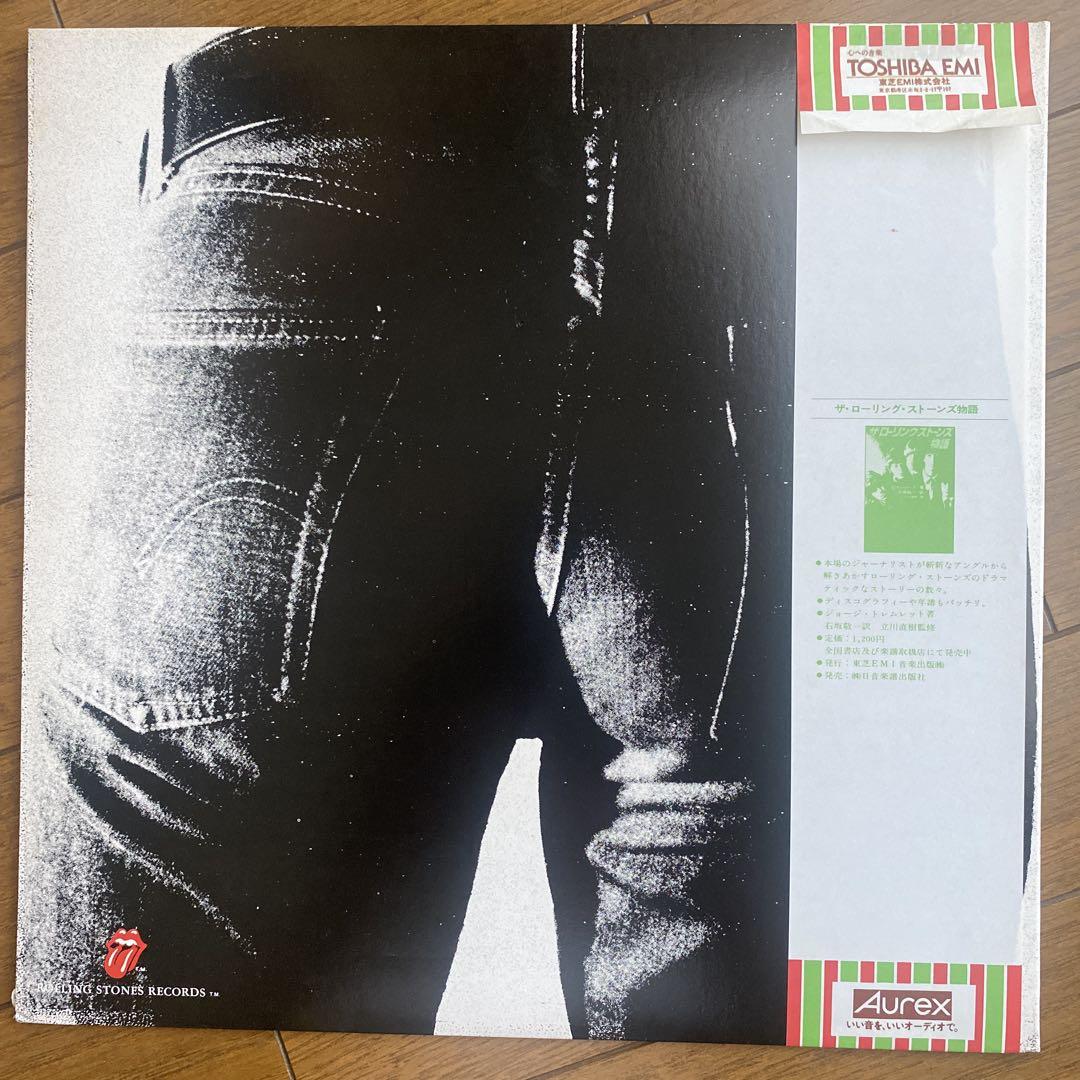 The Rolling Stones Sticky Fingers 帯付LP